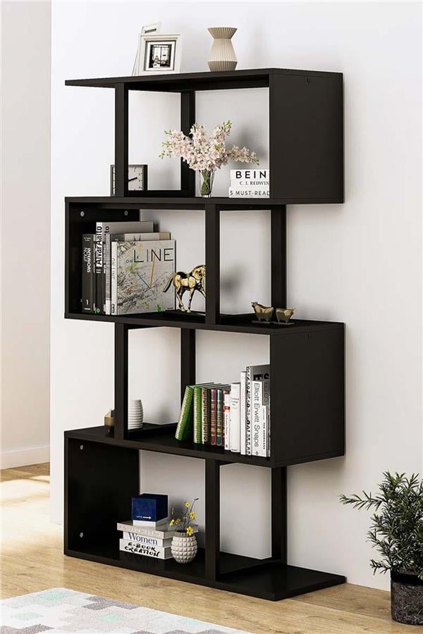 Deconode Twist Kitaplık Antrasit DN1050A