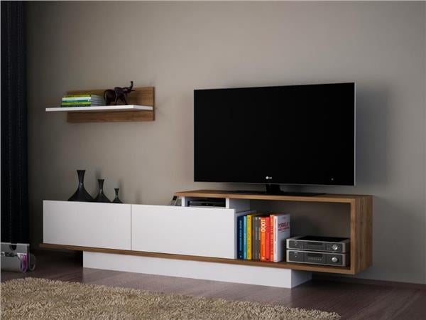 Dekorister Asos Tv Ünitesi BeyazCeviz