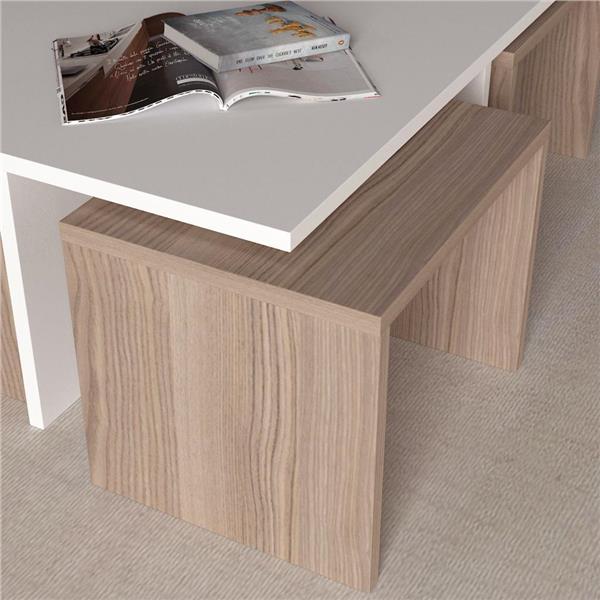 Dekorister Chest Orta Sehpa BeyazCordoba