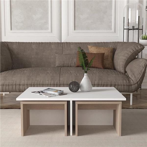 Dekorister Chest Orta Sehpa BeyazCordoba