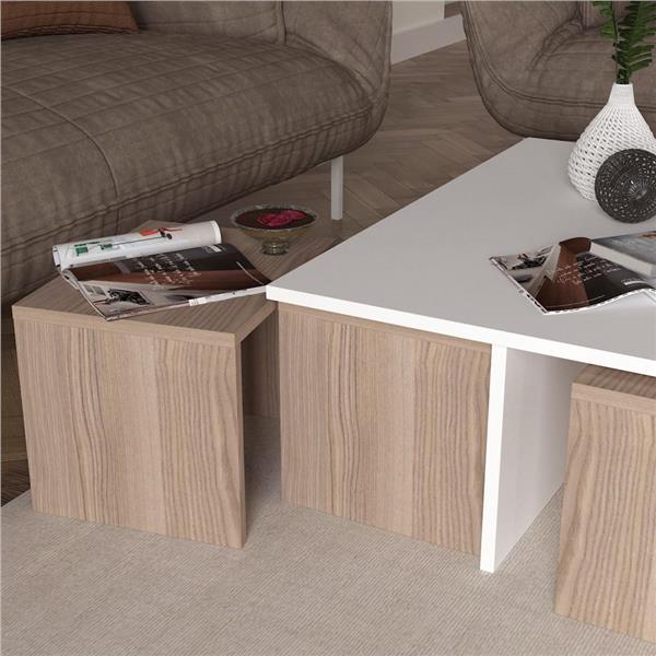 Dekorister Chest Orta Sehpa BeyazCordoba