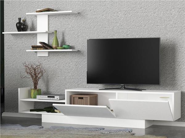 Dekorister Egemen Tv Ünitesi Beyaz