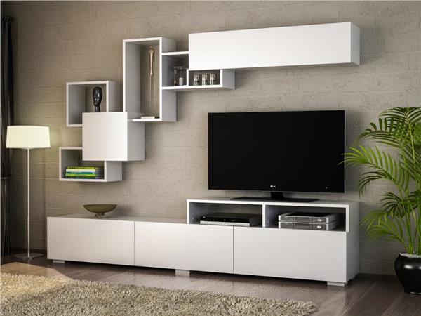 Dekorister Elit Tv Ünitesi Beyaz