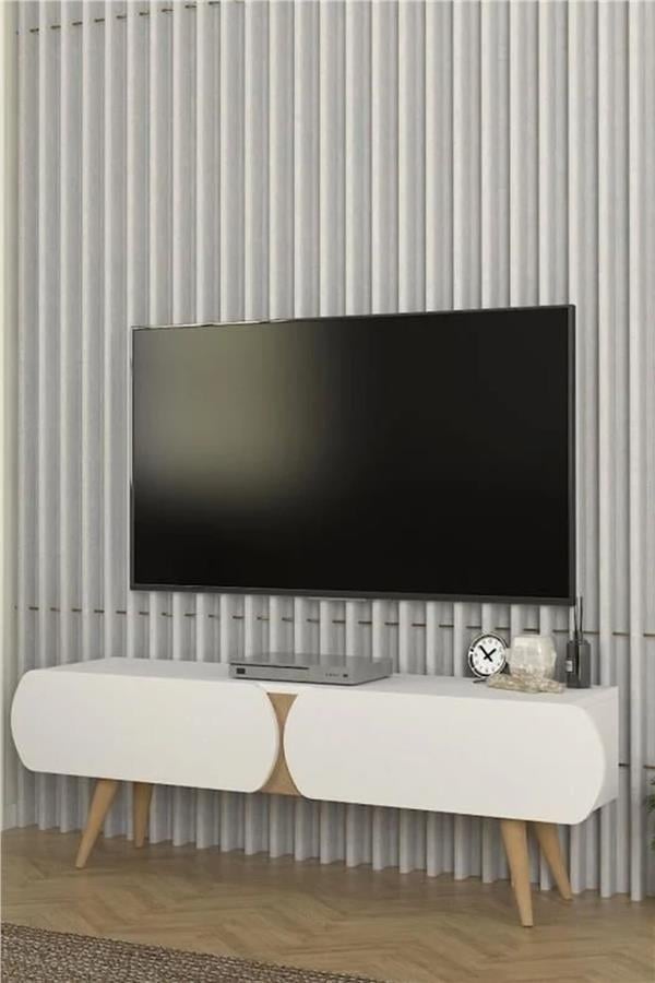 Dekorister Elody Tv Ünitesi 120 cm Beyaz - Sepet