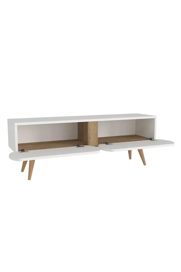 Dekorister Elody Tv Ünitesi 120 cm Beyaz - Sepet
