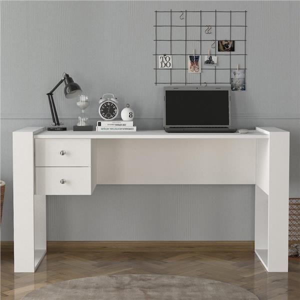 Dekorister Lord Çalışma Masası Beyaz  160 cm