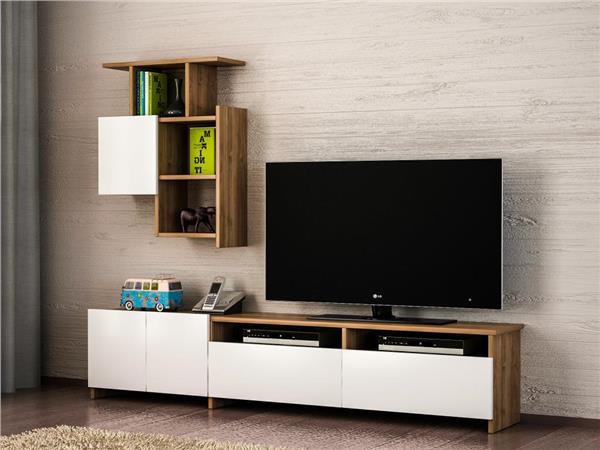 Dekorister Mariposa Tv Ünitesi CevizBeyaz