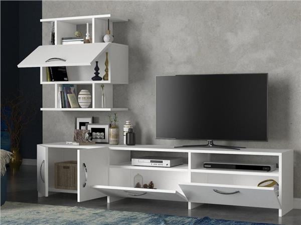 Dekorister Neva Tv Ünitesi Beyaz