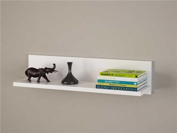 Dekorister Novella K5  Duvar Rafı Beyaz