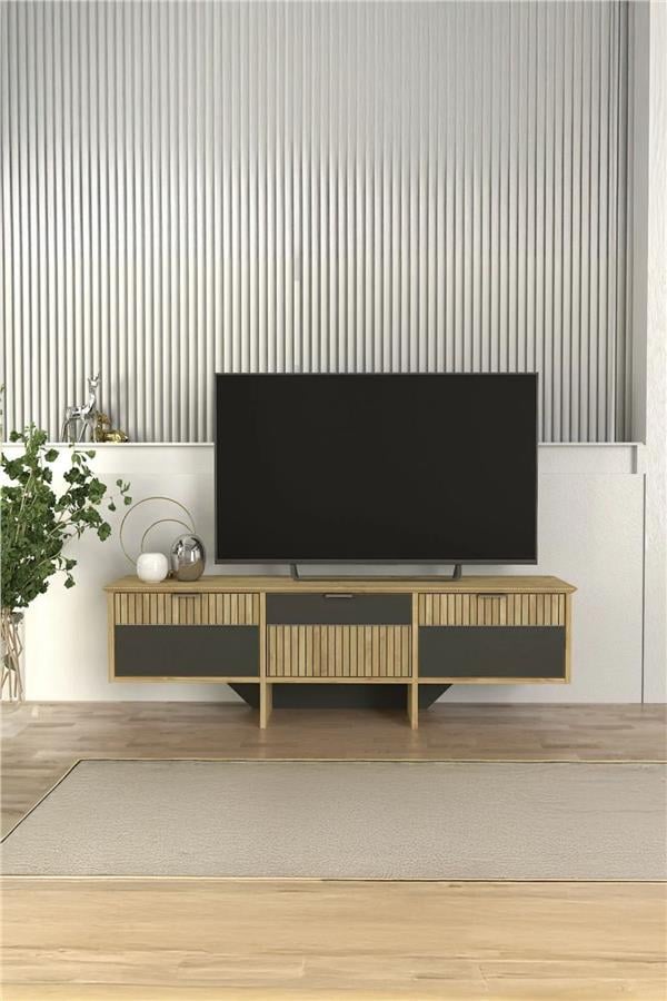 Dekorister Poleth Tv Stand Safir - Antrasit - Bona