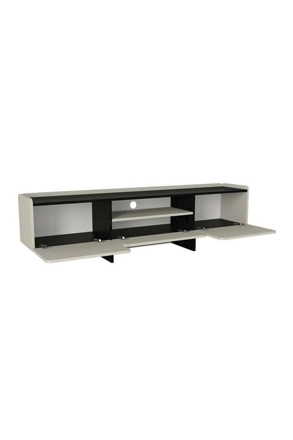 Dekorister Rogan Tv Stand Kumtaşı - Senkronsiyah