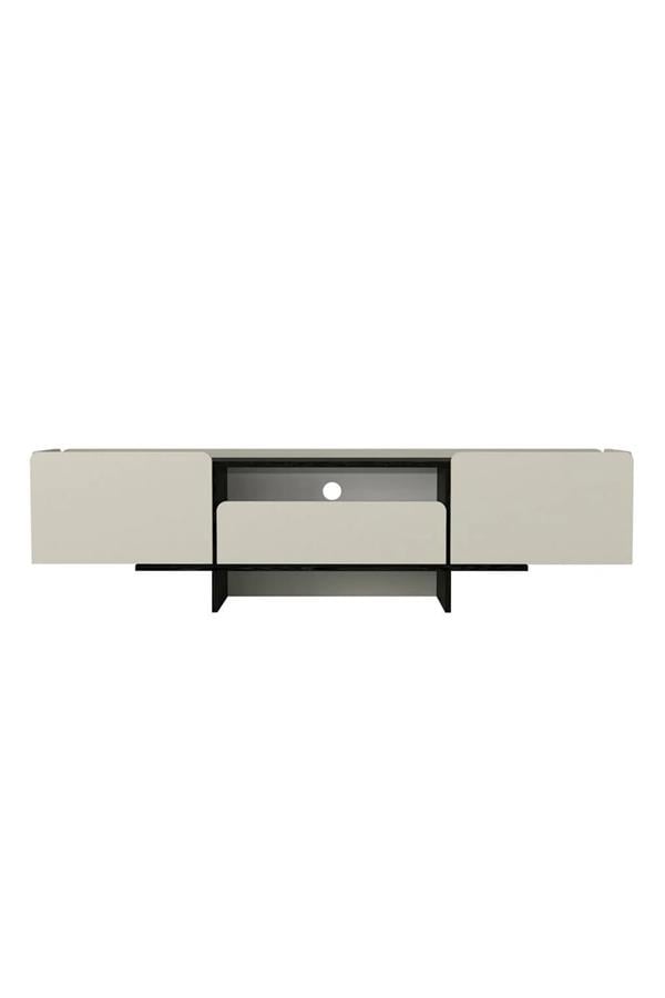 Dekorister Rogan Tv Stand Kumtaşı - Senkronsiyah