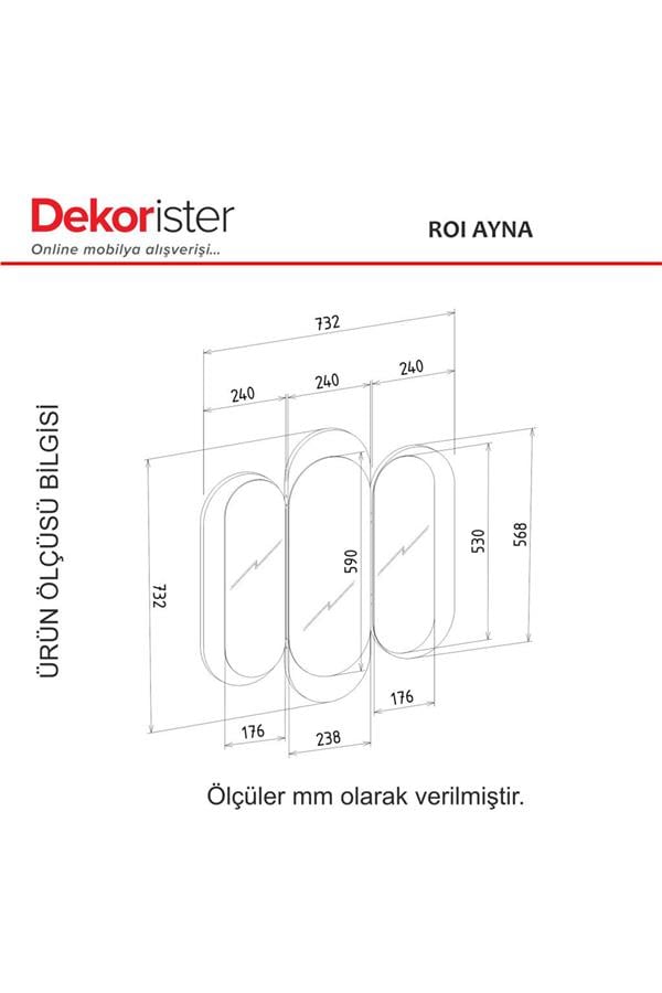 Dekorister Roi Ayna Nehirkumu - Tekstil