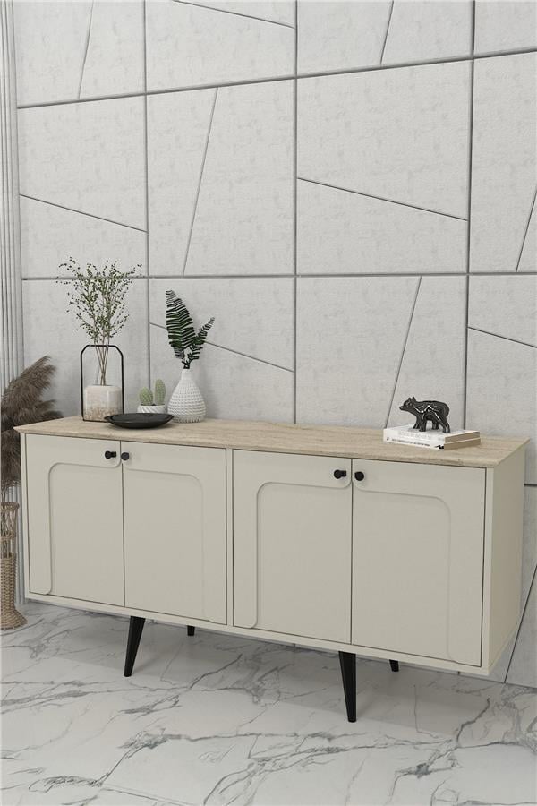 Dekorister Sevilla Konsol Kumtaşı - Traverten 150cm