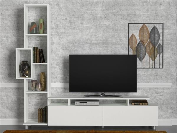 Dekorister Tulip Tv Ünitesi Beyaz
