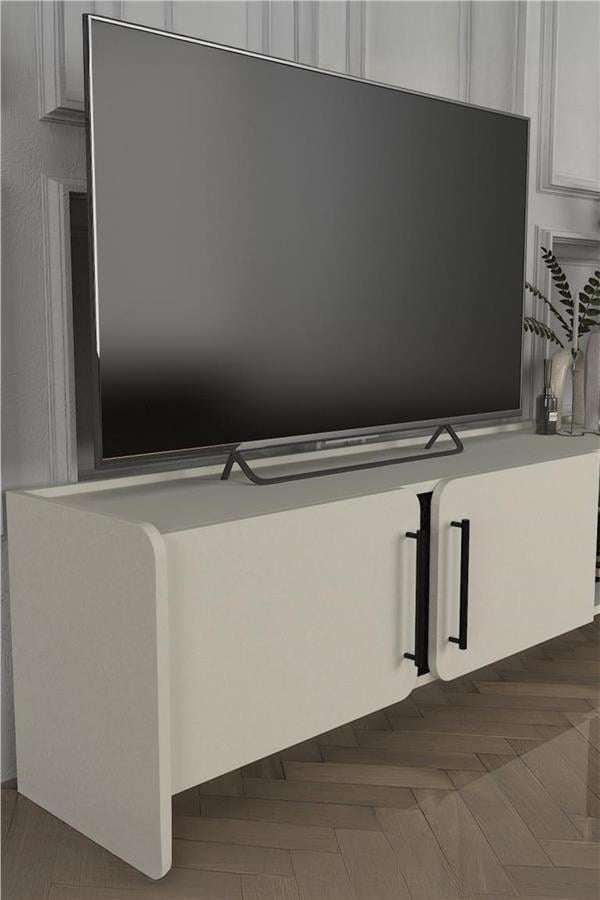 Dekorister Venera Tv Sehpası Kumtaşı - Senkronsiyah 150 cm