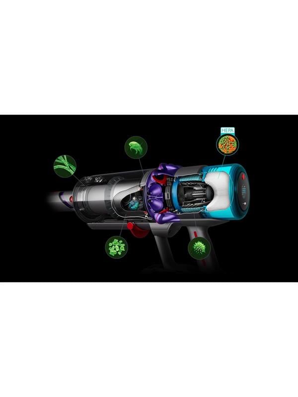 Dyson Gen5detect Mor/Gri Şarjlı Dikey Süpürge