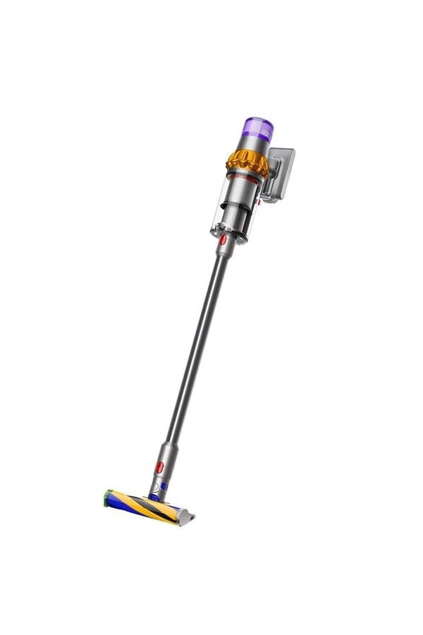 Dyson V15 Detect Kablosuz Şarjlı Dikey Süpürge Sarı Nikel