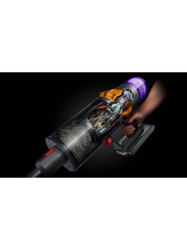 Dyson V15 Detect Kablosuz Şarjlı Dikey Süpürge Sarı Nikel
