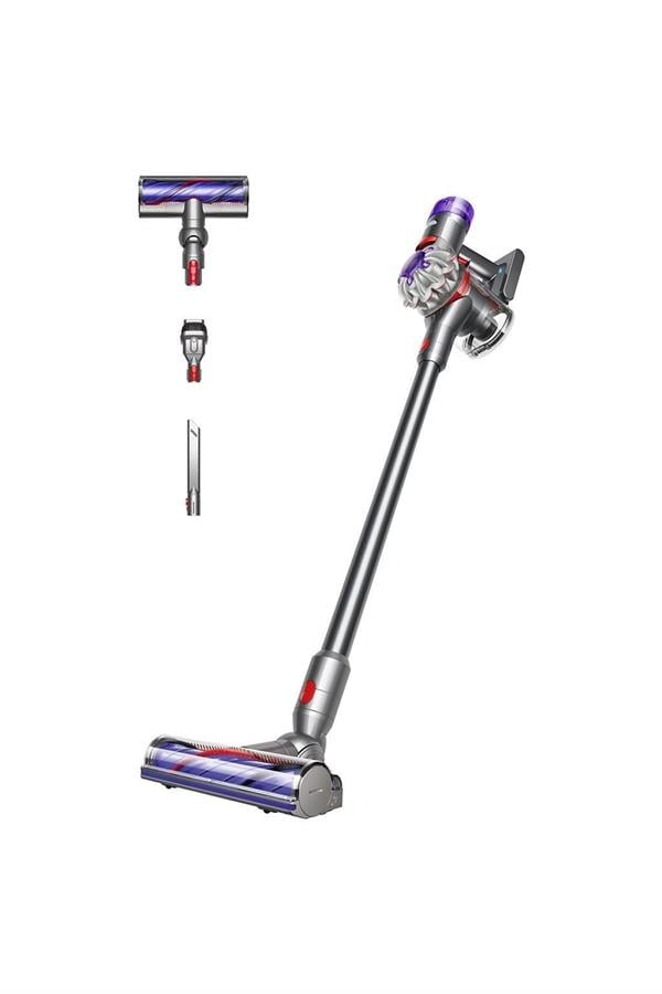 Dyson V8 Kablosuz Dikey Şarjlı Süpürge Gümüş Nikel