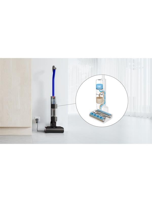Dyson WashG1™ (Parlak Mavi / Mat Siyah) Islak Kuru Dike Şarjlı Süpürge