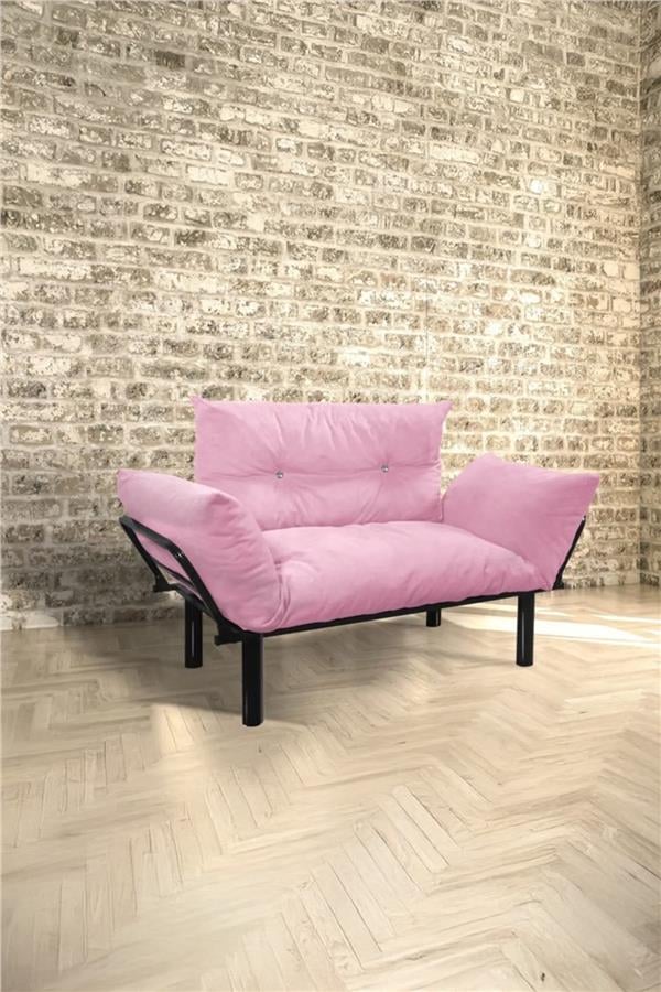 Evdemo Ada İkili Koltuk Pembe