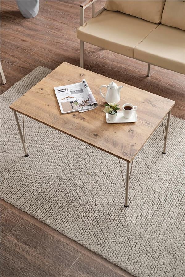 Evdemo Saye Metal Bahçe Balkon Oturma Takımı 2+1+1+Orta Sehpa Cappuccino