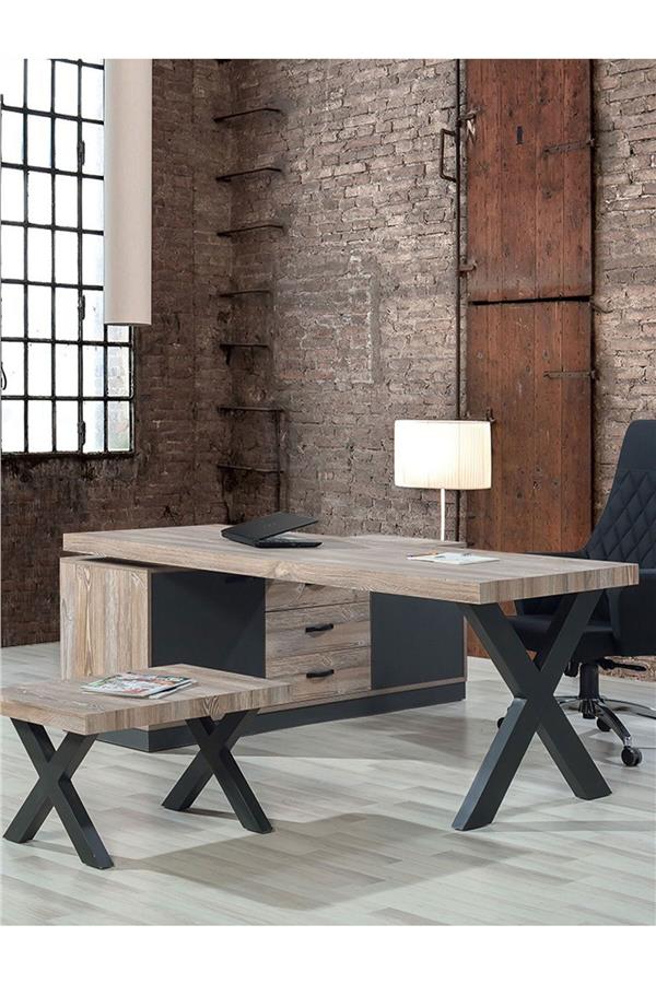 Eymense Aspendos Kahverengi Ofis Takımı