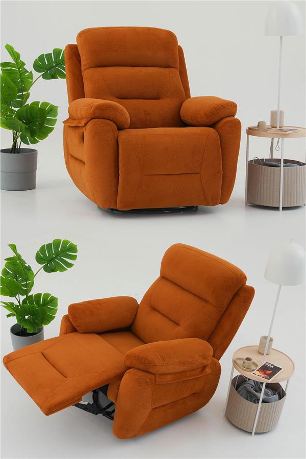 Eymense Comfort TV Koltuğu Fonksiyonel Baba Koltuğu Turuncu