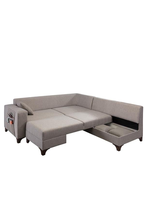 Eymense Krem Loft Köşe Koltuk Takımı Krem