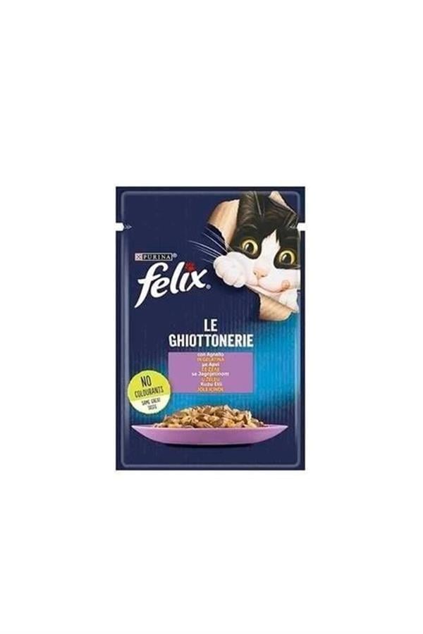 FELIX 85 GR KEDI MAMASI KUZU ETLI POUCH
