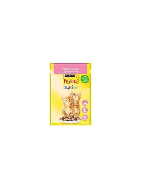FRISKES 85 GR KEDI MAMASI TAV.ET.POUCH YAVRU KEDI