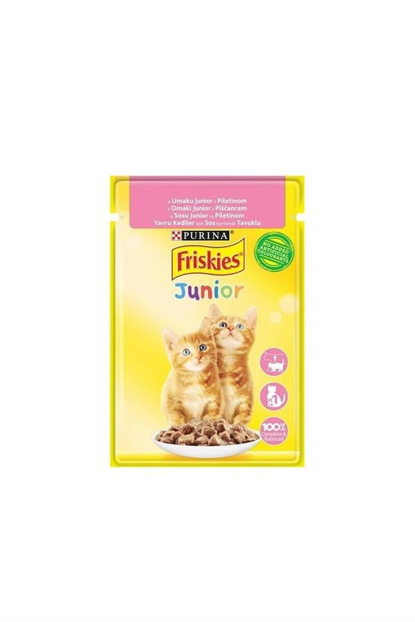 FRISKES 85 GR KEDI MAMASI TAVUK ETLI POUCH