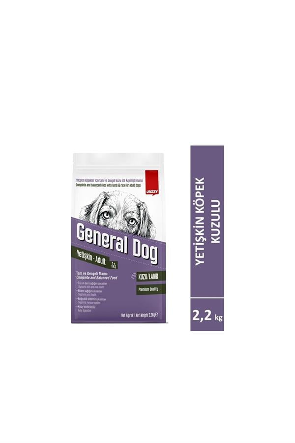 GENERAL DOG 2.2 KG YETISKIN KOPEK MAMASI KUZULU