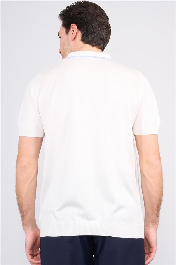Halifaks Kemik Erkek 39553 40 Ferm Polo Yk 20 2 Vıs Cot Tac Basıc Kısa Kol T-Shirt