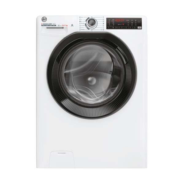 HOOVER H-WASH& DRY 350 H3DPS21076TB6-17 A Enerji, 10 kg yıkama, 7 kg kurutma, 1400 dev/dak., Eco-Power Inverter motor, hOn ( Wi-Fi + Bluetooth)