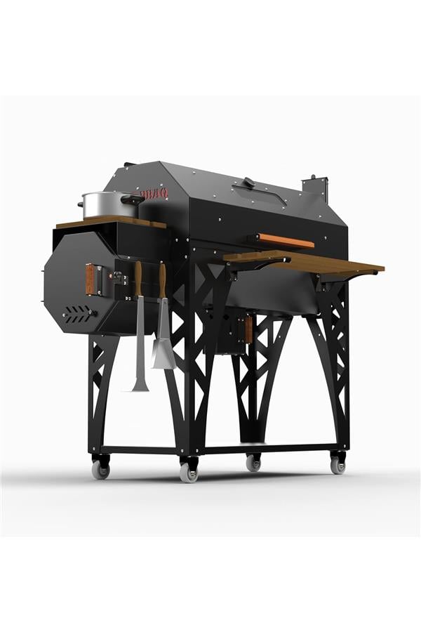 Hot Big Quartz Smoker Mangal Barbekü