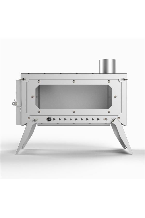 Hot Tent Inox Stove Portable Katlanabilir Kamp Sobası
