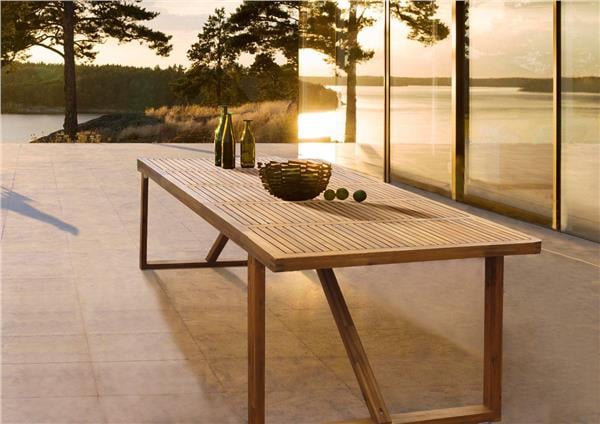 İnterbuild Stockholm 6 Kişilik Yemek Masası - STK11004