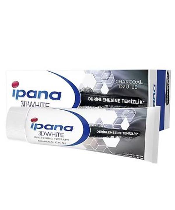 İpana 75 Ml 3D Whıte Luxe Charcoal