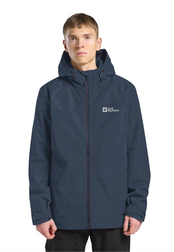 Jack Wolfskın 1307471-C0412 Mıdnıght Sky Bornberg Hoody M Erkek