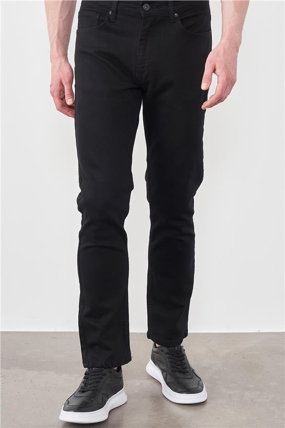 Jsco 4400-M15 Black Black E. Jsco Texas Erkek Pantolon