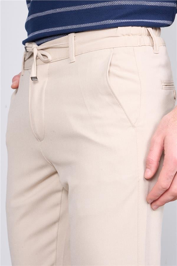 Kagi Bej Erkek Vıgo Bezayagı Jogger Pantolon
