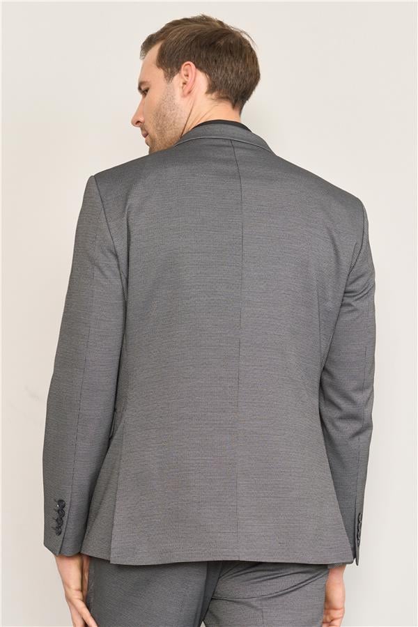 Kagi Siyah Erkek Pamuk Polyester Sparta Yelekli Takım
