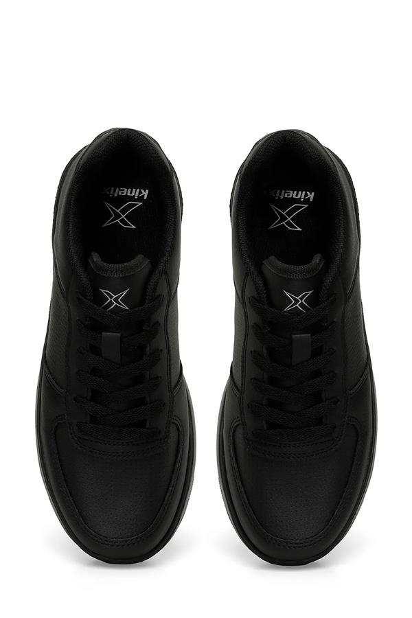 Kinetix 4M Abella Pu 4Fx Siyah Siyah Garson Erkek Sneaker Ayakkabı