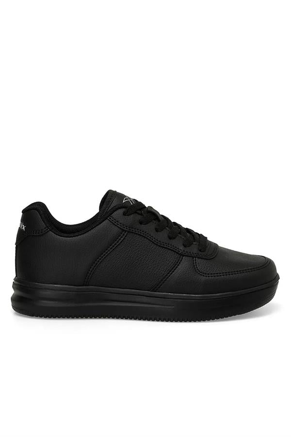 Kinetix 4M Abella Pu 4Fx Siyah Siyah Garson Erkek Sneaker Ayakkabı