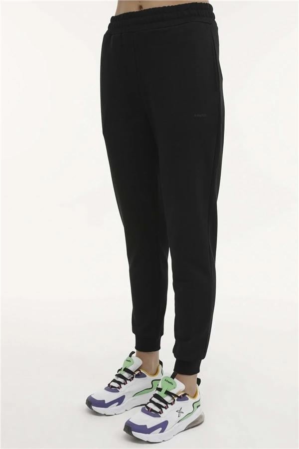 Kinetix 4M Wb 22Sn86 4Fx Siyah Kadın Jogger Eşofman Alt