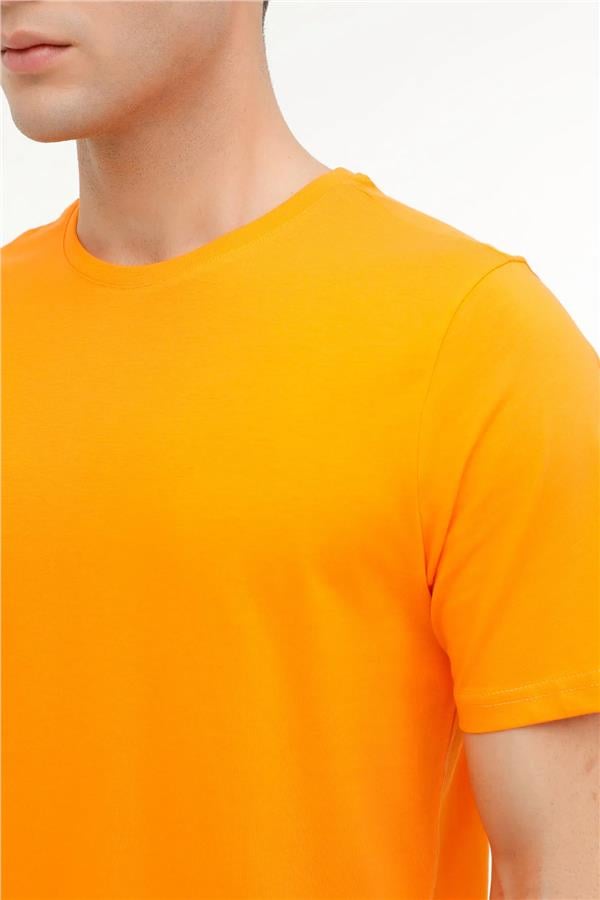 Kınetıx A10150989008010 4M M-Sn220 Bsc T-Shirt 4Fx Turuncu Erkek T-Shirt