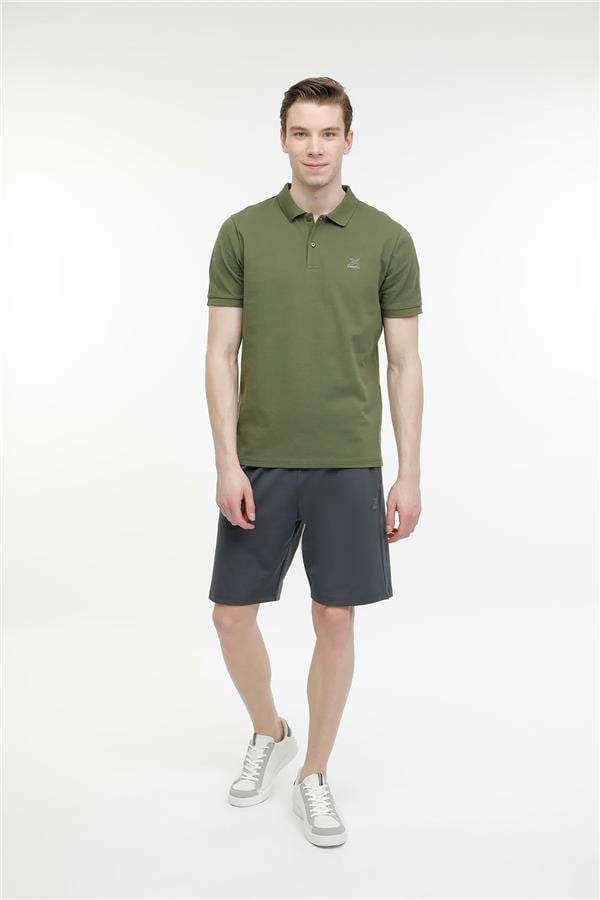 Kınetıx A10150995808010 4M M-Sn328 T-Shirt 4Fx Haki Erkek Polo T-Shirt