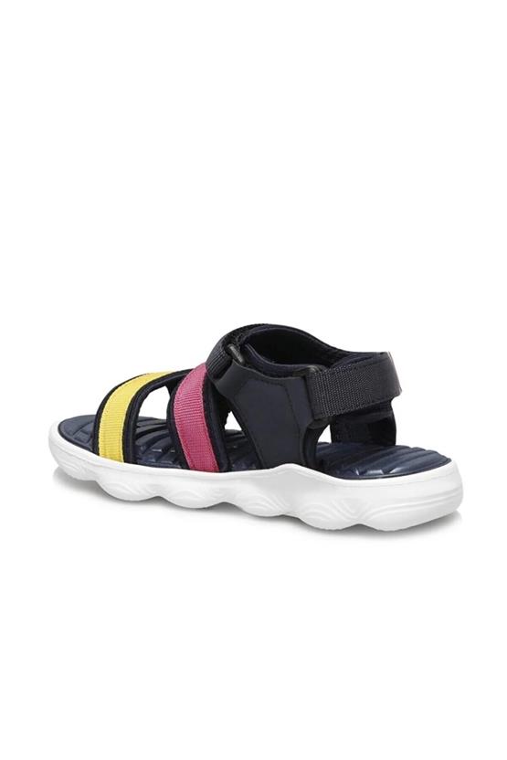 Kinetix Chantel 1FX Lacivert Neon Fuşya Kız Çocuk Sandalet
